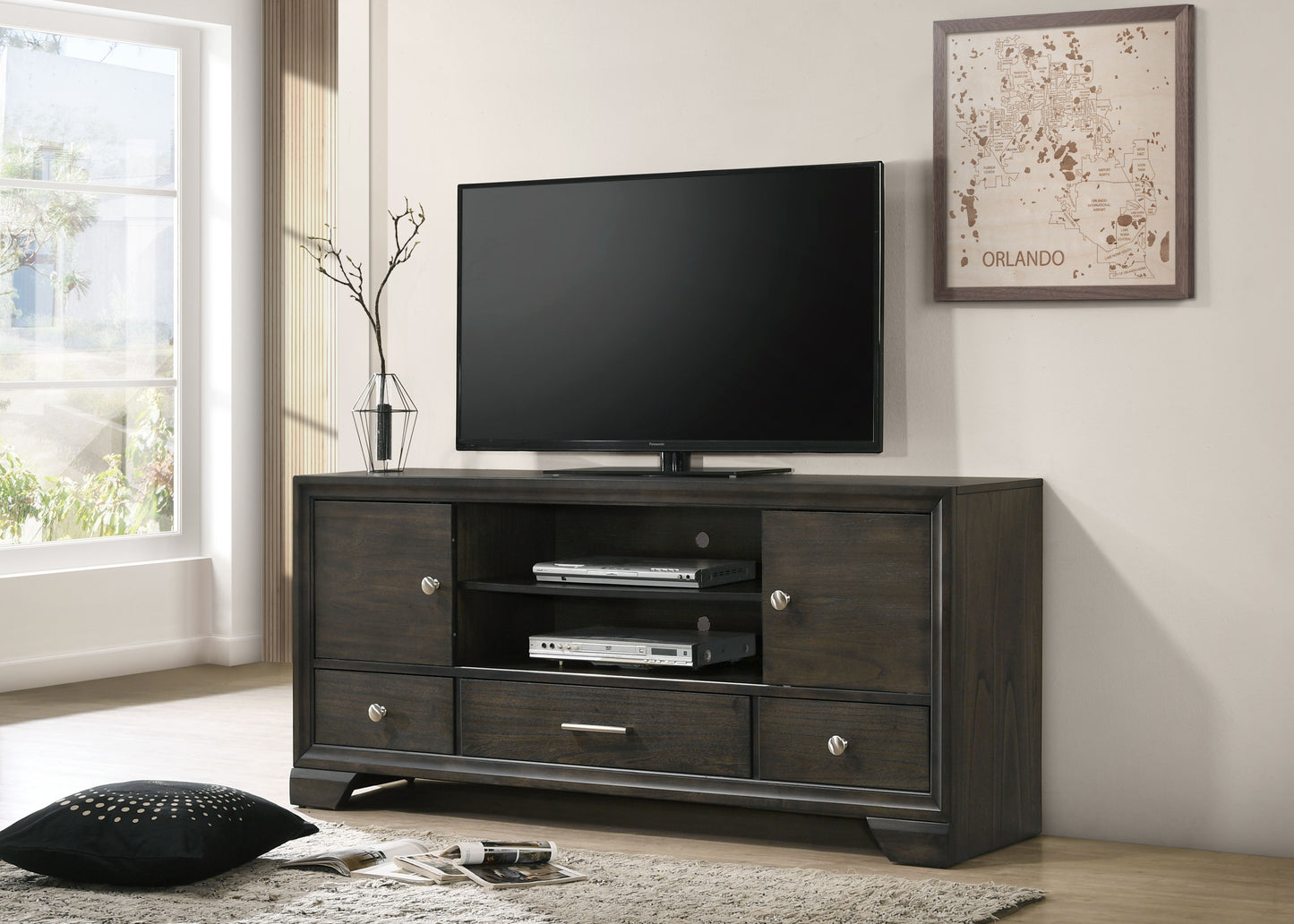 Jaymes - Tv Stand - Gray