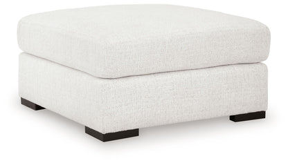 Wynncroft Manor - Oversized Accent Ottoman - Chalk