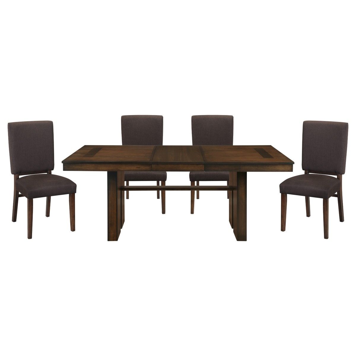 Sedley - 5 Piece Dining Room Set (Table & 4 Side Chairs) - Brown