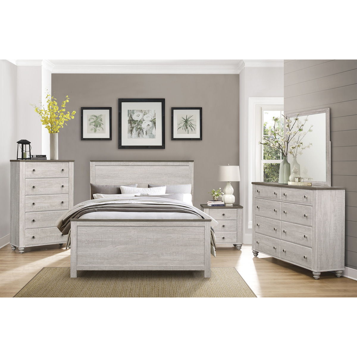 Nashville - Nightstand - Antique White