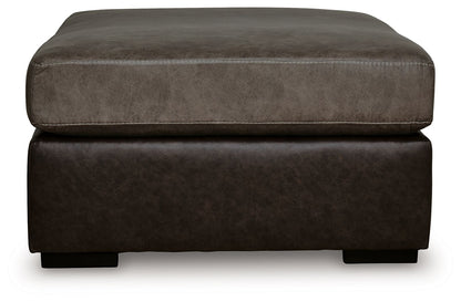 Baltic-Park - Oversized Accent Ottoman - Fossil