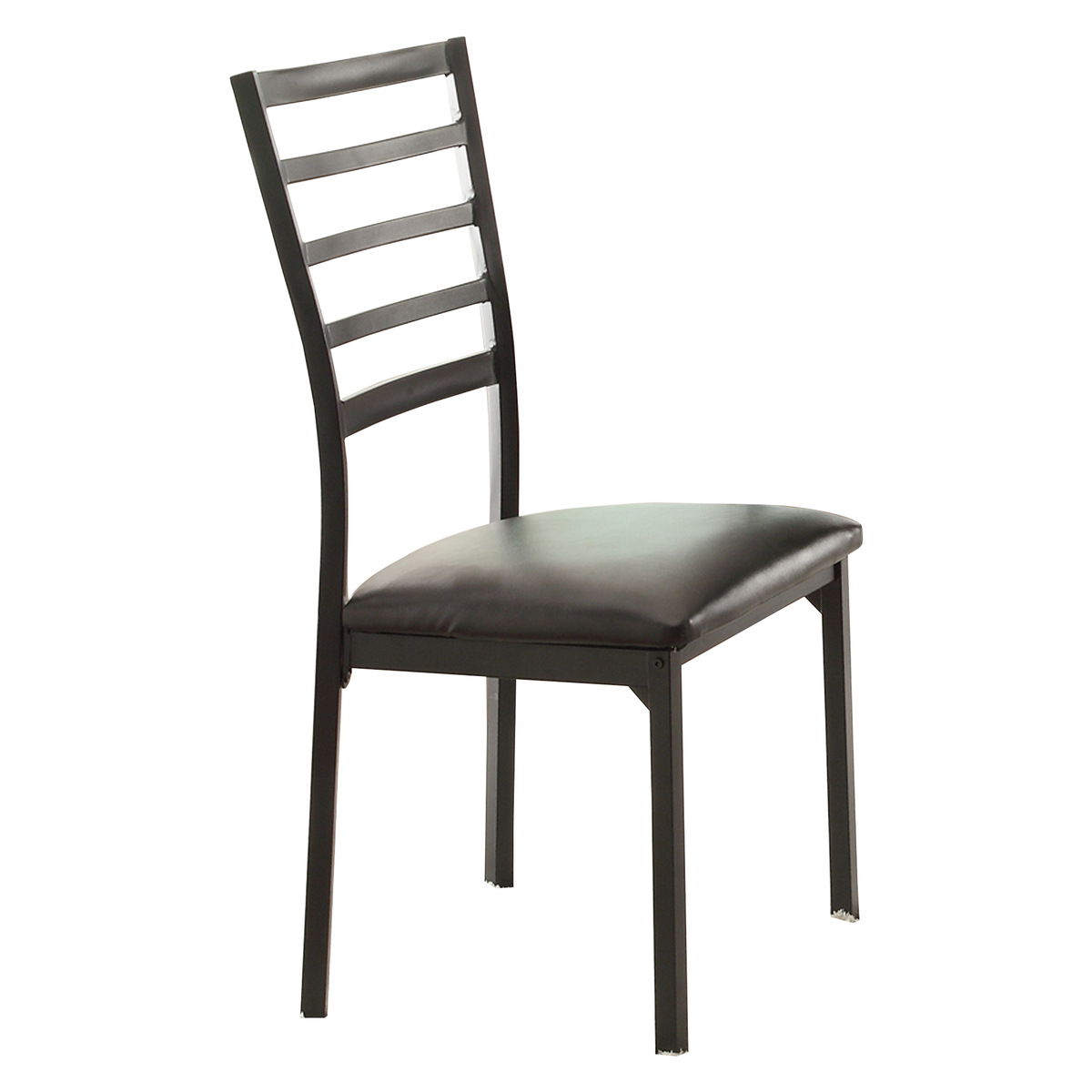 Flannery - 5 Piece Dining Room Set (Table & 4 Side Chairs) - Brown / Black