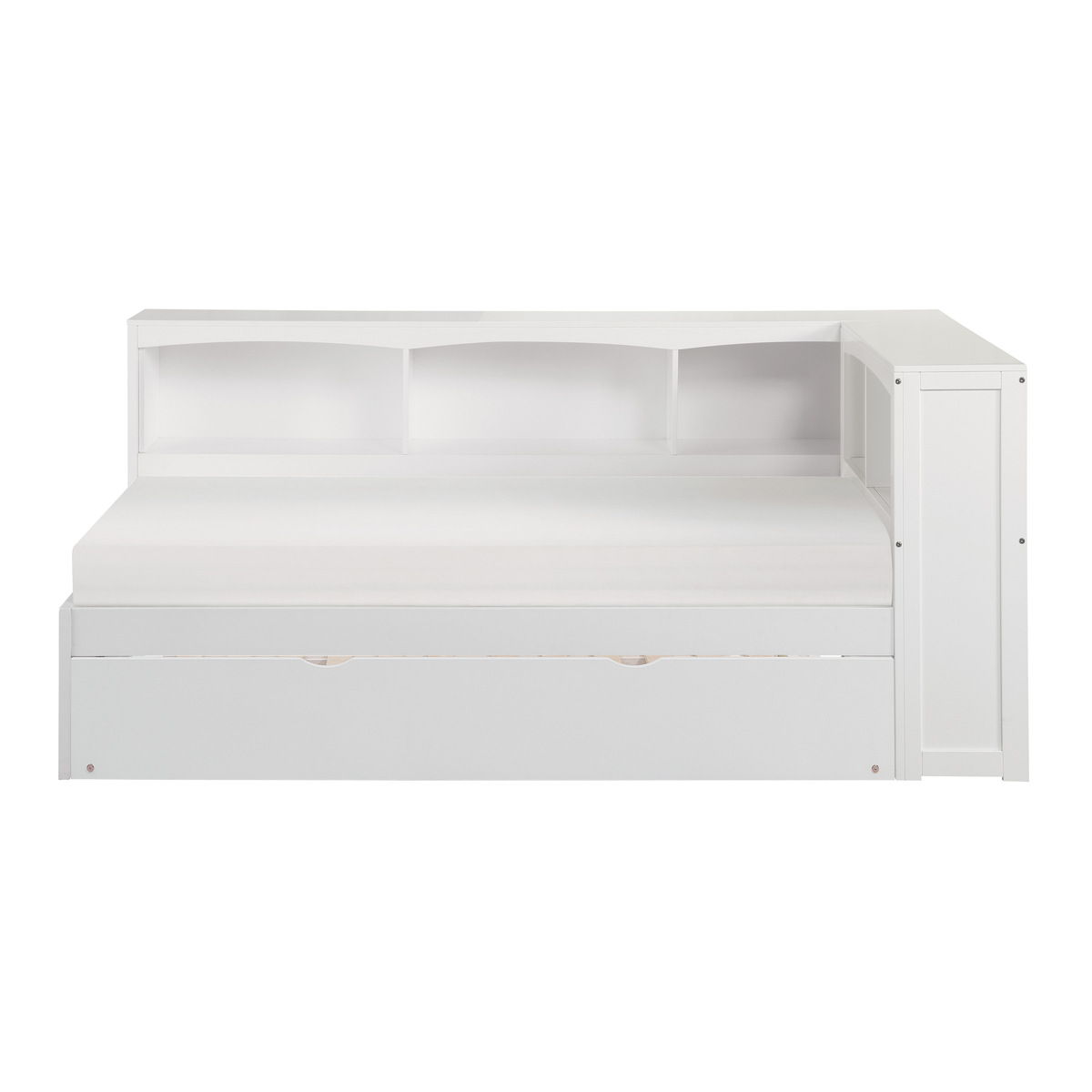 Galen - Bookcase Corner Bed