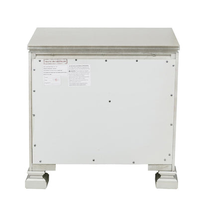 Bevelle - Nightstand - Silver
