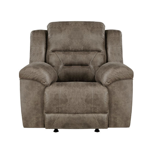 Hazen - Rocker Reclining Chair - Brown