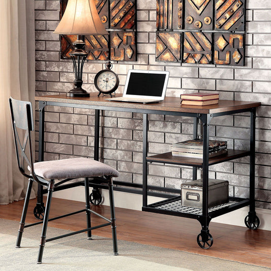 Cori - Desk - Antique Black