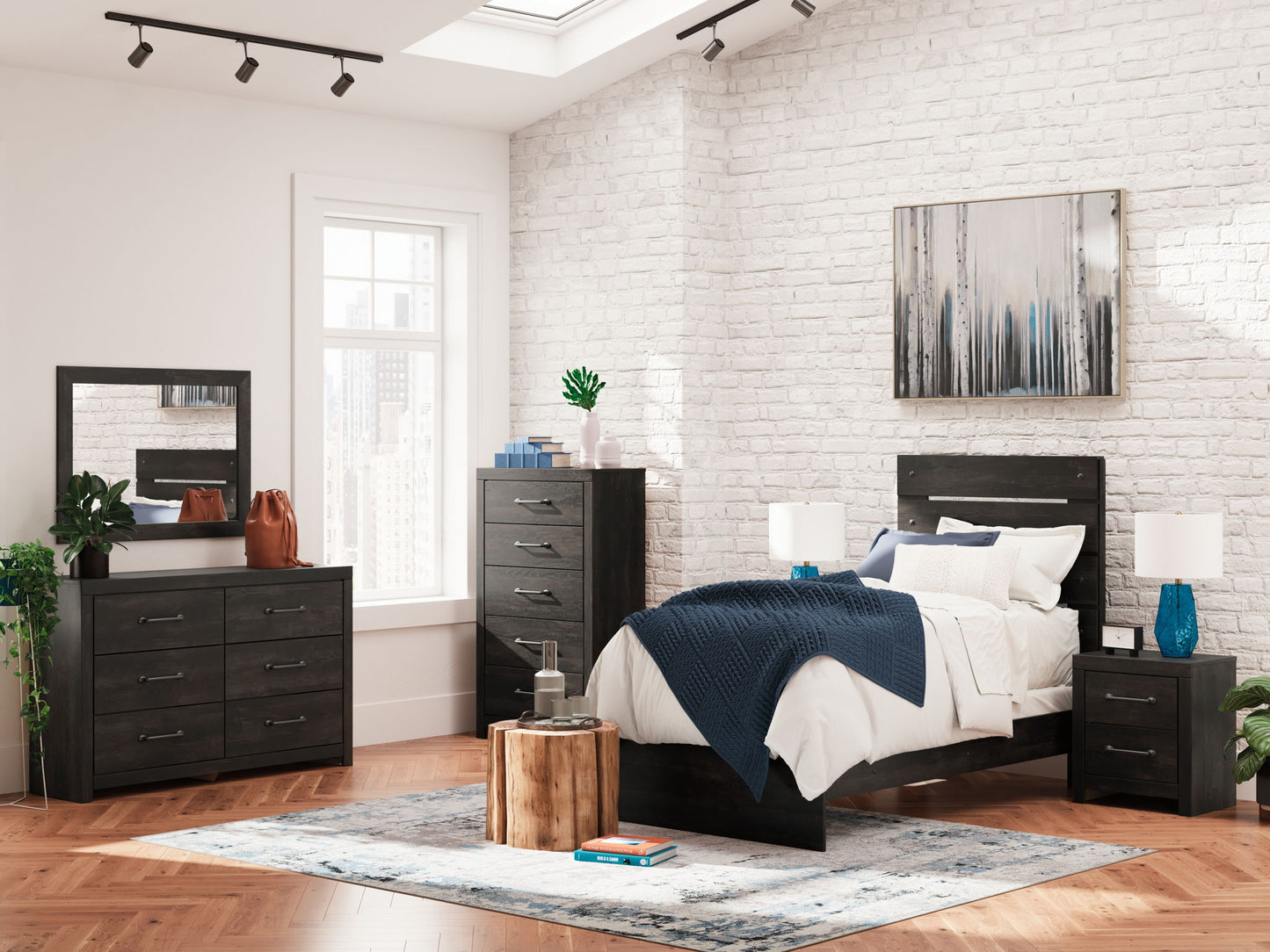 Delmorta - Panel Bedroom Set