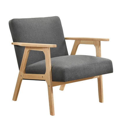 Omara - Accent Chair Light Brown Base