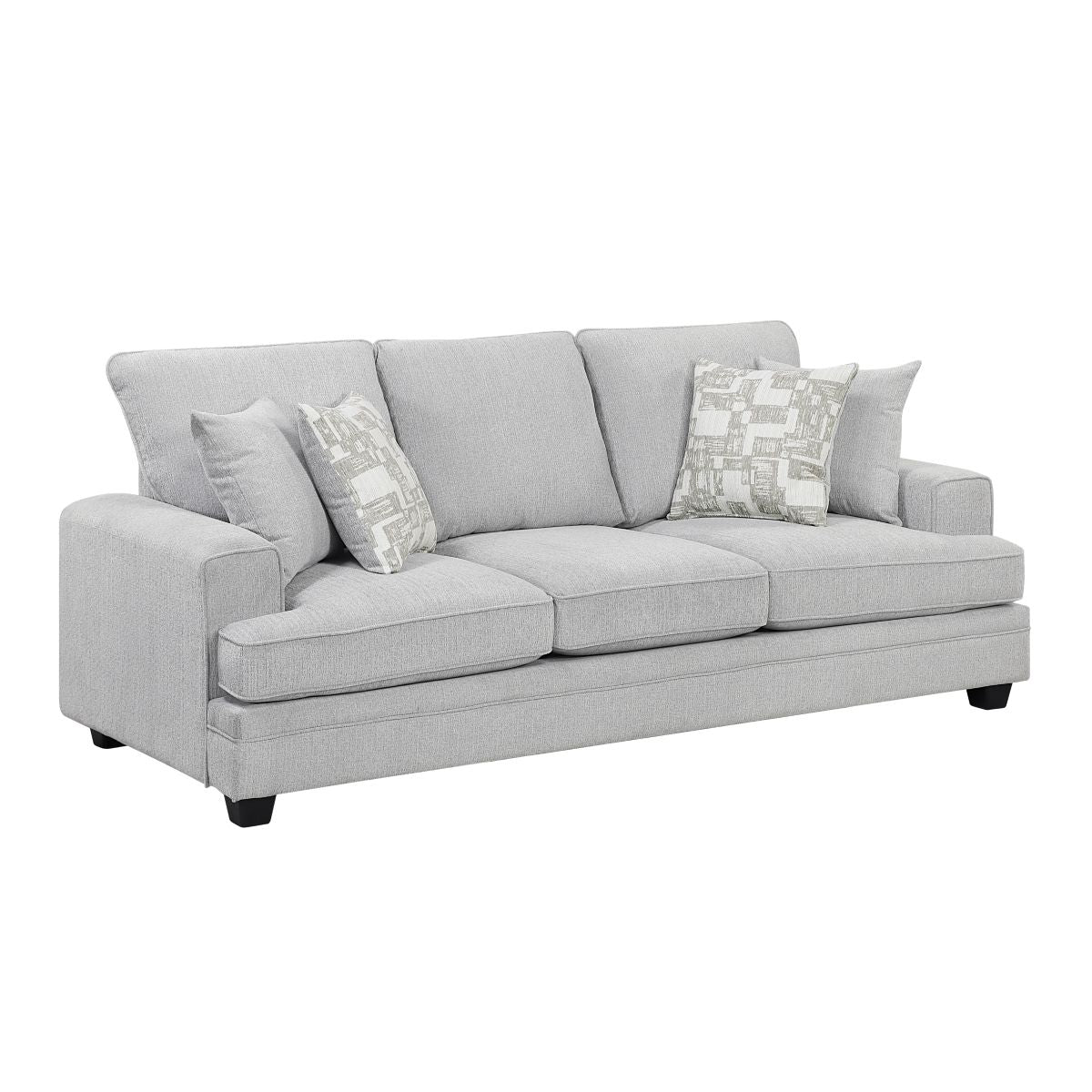 9747 - Sofa - Pearl Silver