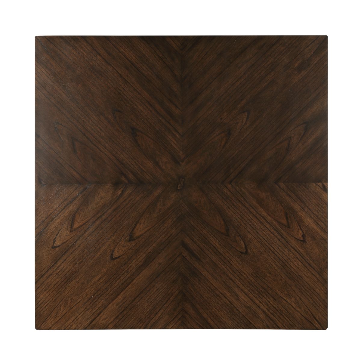 Hutchinson - 5 Piece Counter Height Set - Dark Brown / Beige