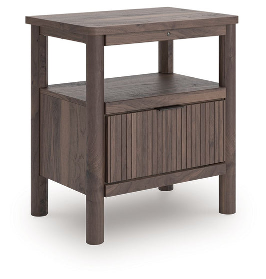 Cadmori - One Drawer Night Stand - Brown