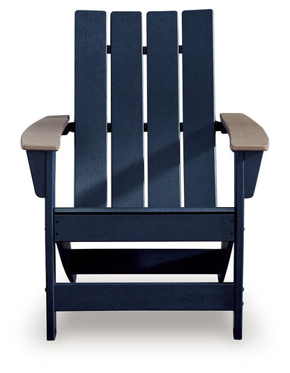 Mabry Shores - Adirondack Chair - Black / Beige