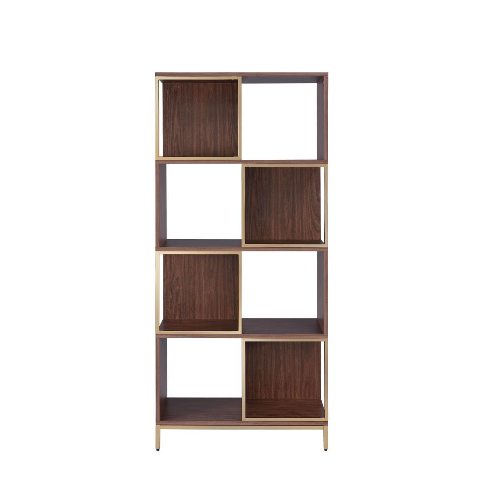 Diwan - Bookshelf - Walnut & Champagne