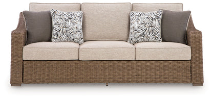 Revare Beach - Sofa With Cushion - Beige