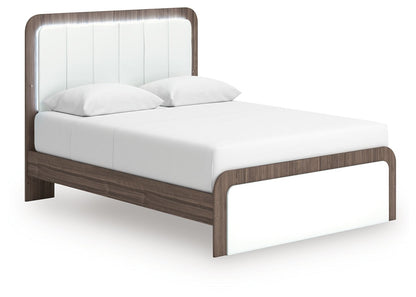Mazilar - Upholstered Bed