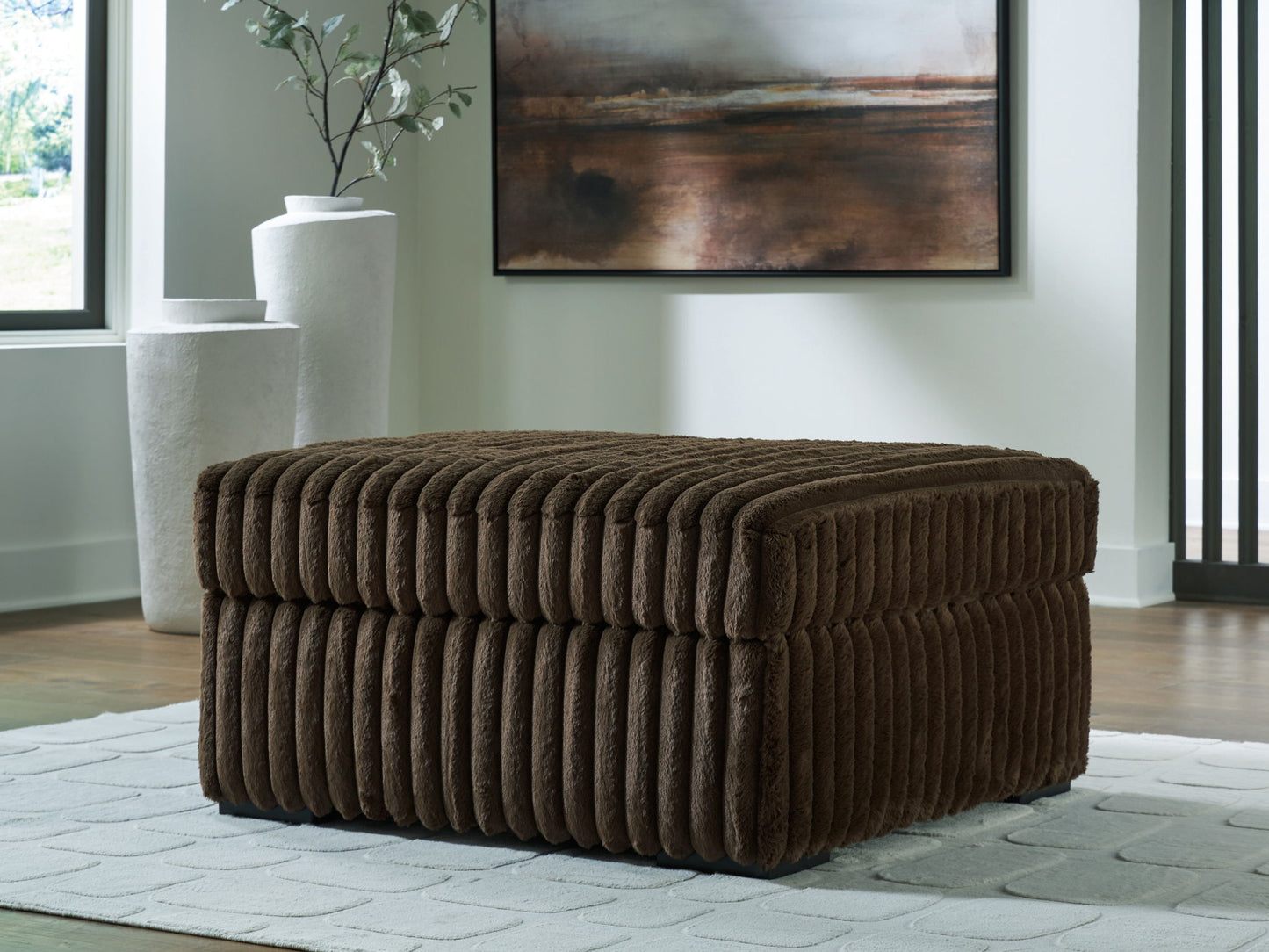 Midnight-Madness - Oversized Accent Ottoman