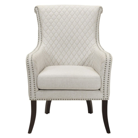 Avalon - Quilted Accent Chair - Beige