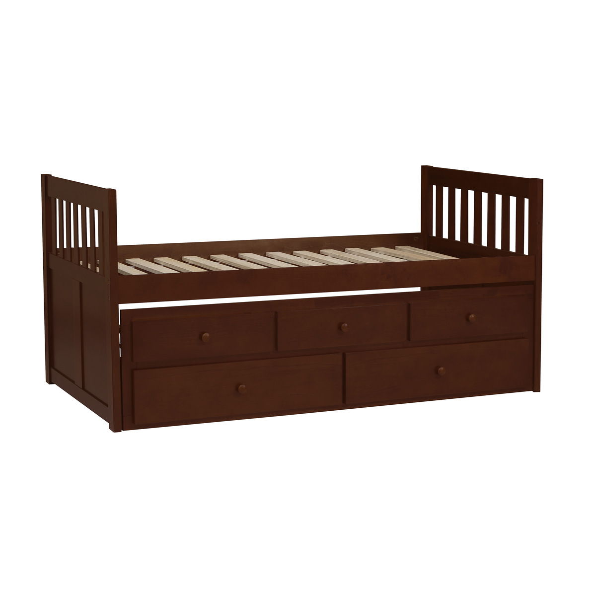 Rowe - Twin/Twin Trundle Bed - Cherry