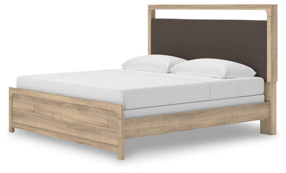 Hollymount - Upholstered Panel Bed