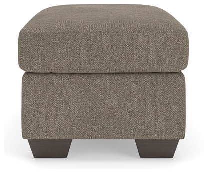 Triston-Peaks - Ottoman - Suede