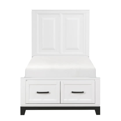 Garretson - Platform Bed With Footboard Storage