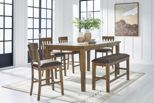 Broxtyn - Counter Height Dining Set