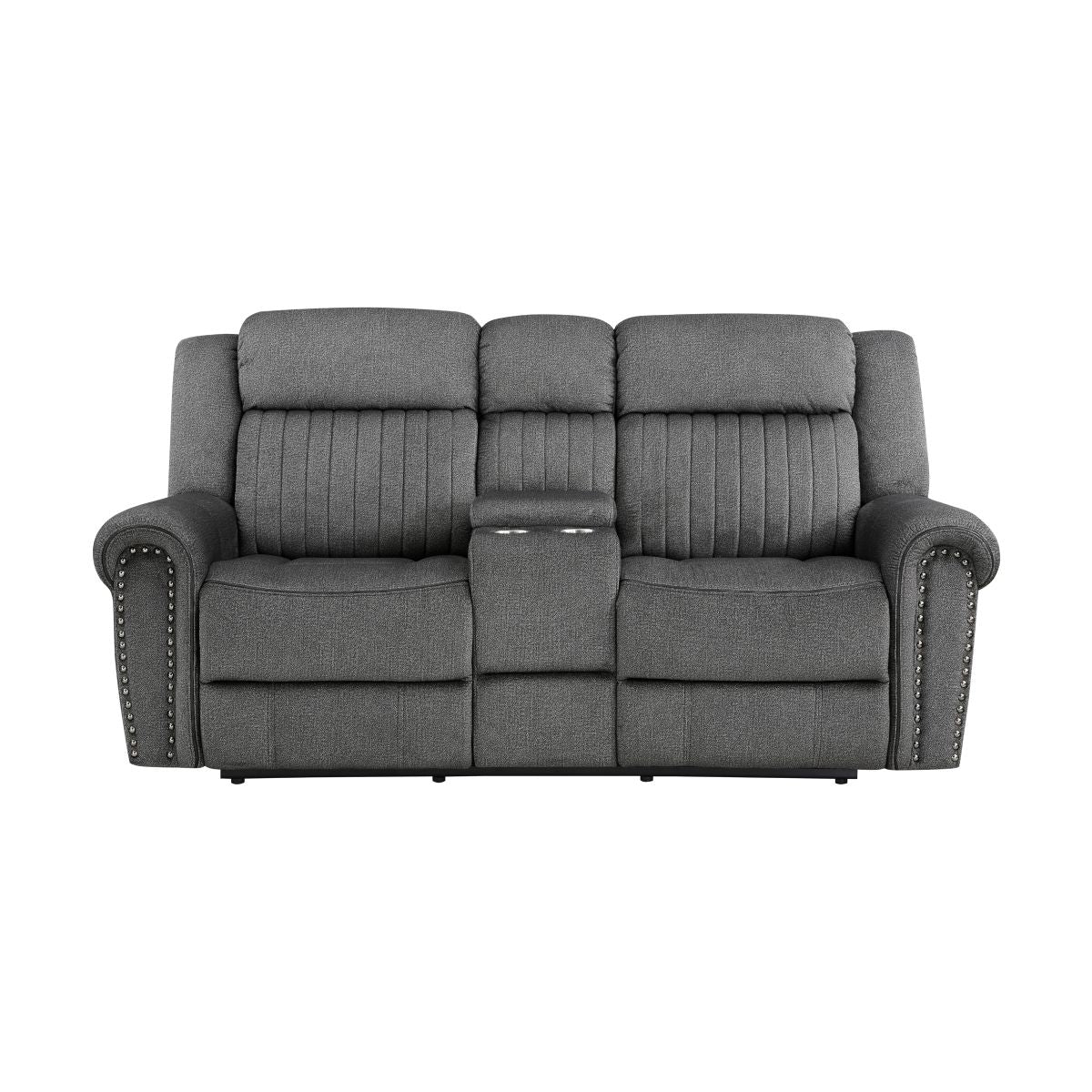 Brennen - Double Reclining Loveseat With Center Console