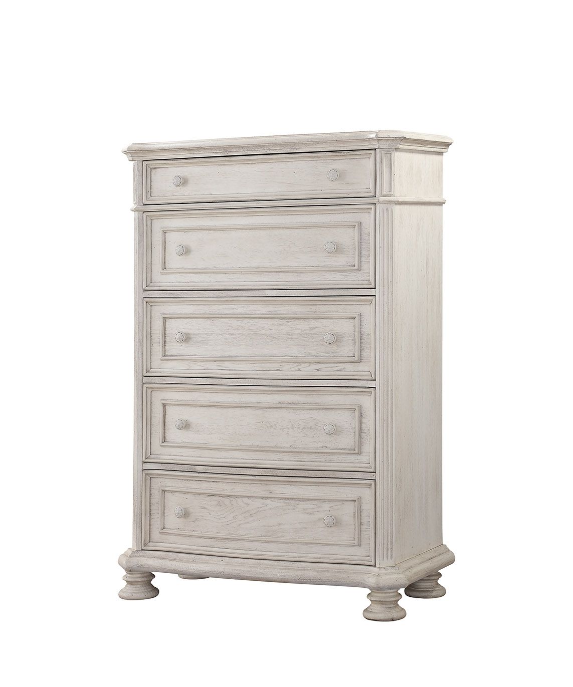 B01511 - Wood Chest - White