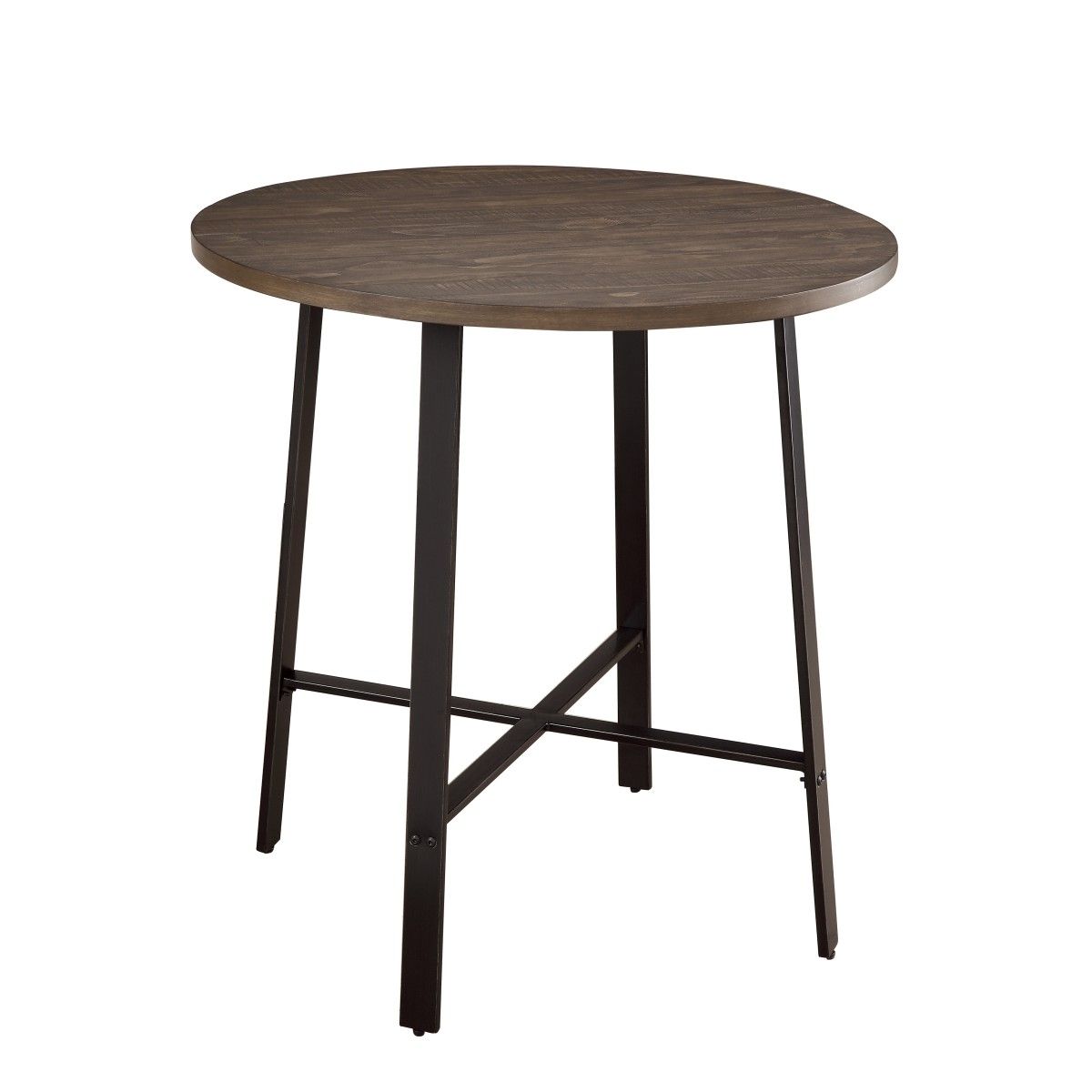 Chevre - Round Counter Height Table - Brown