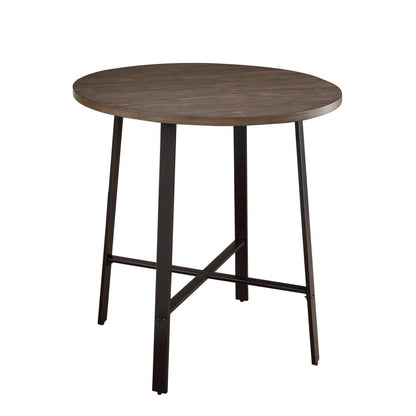 Chevre - Round Counter Height Table - Brown