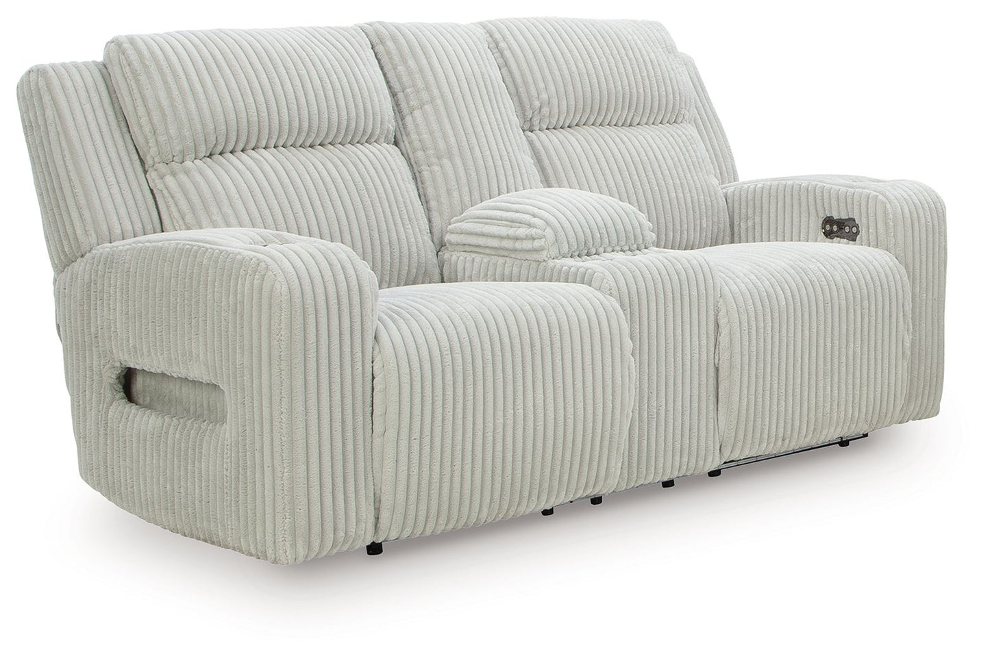TwinBrooke - Reclining Loveseat With Console / Adj Headrest