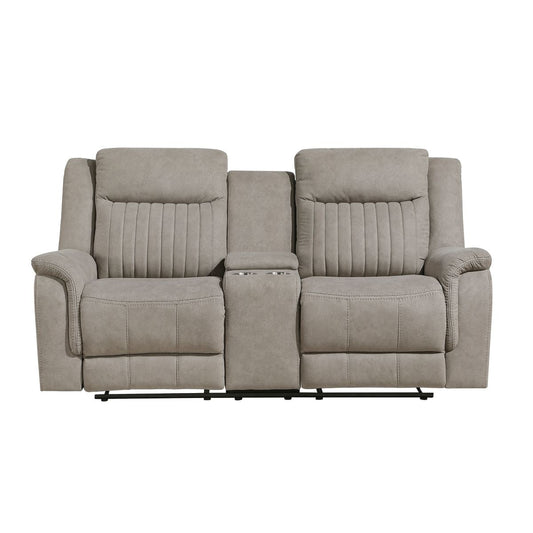 Dean - Double Reclining Loveseat With Center Console