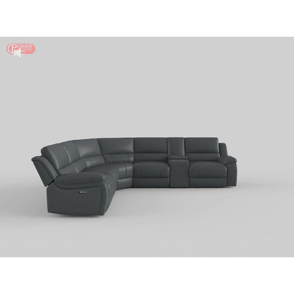Falun - 6 Piece Modular Power Reclining Sectional