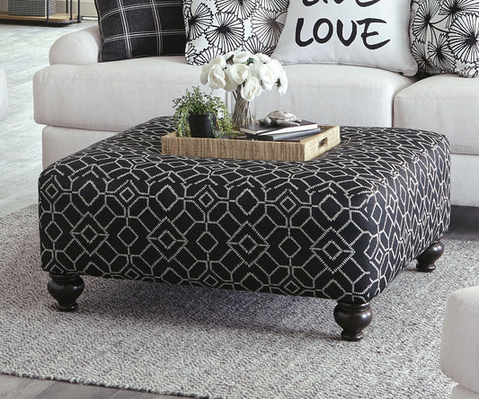 Cumberland - Cocktail Ottoman - Onyx