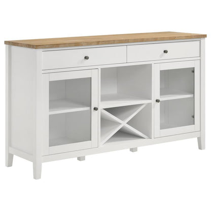 Hollis - Sideboard - Brown And White