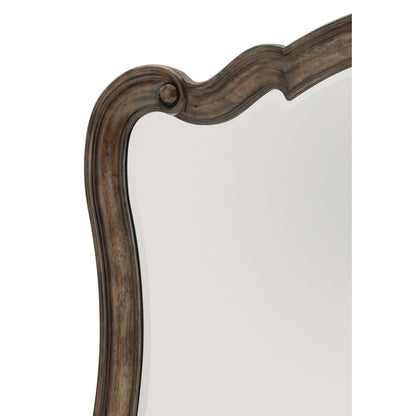 Heath Court - Mirror - Brown