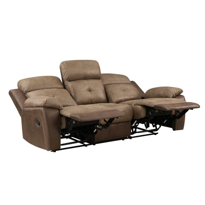 Glendale - Double Reclining Sofa - Brown