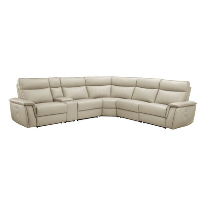 Maroni - Modular Power Reclining Sectional With Power Headrests