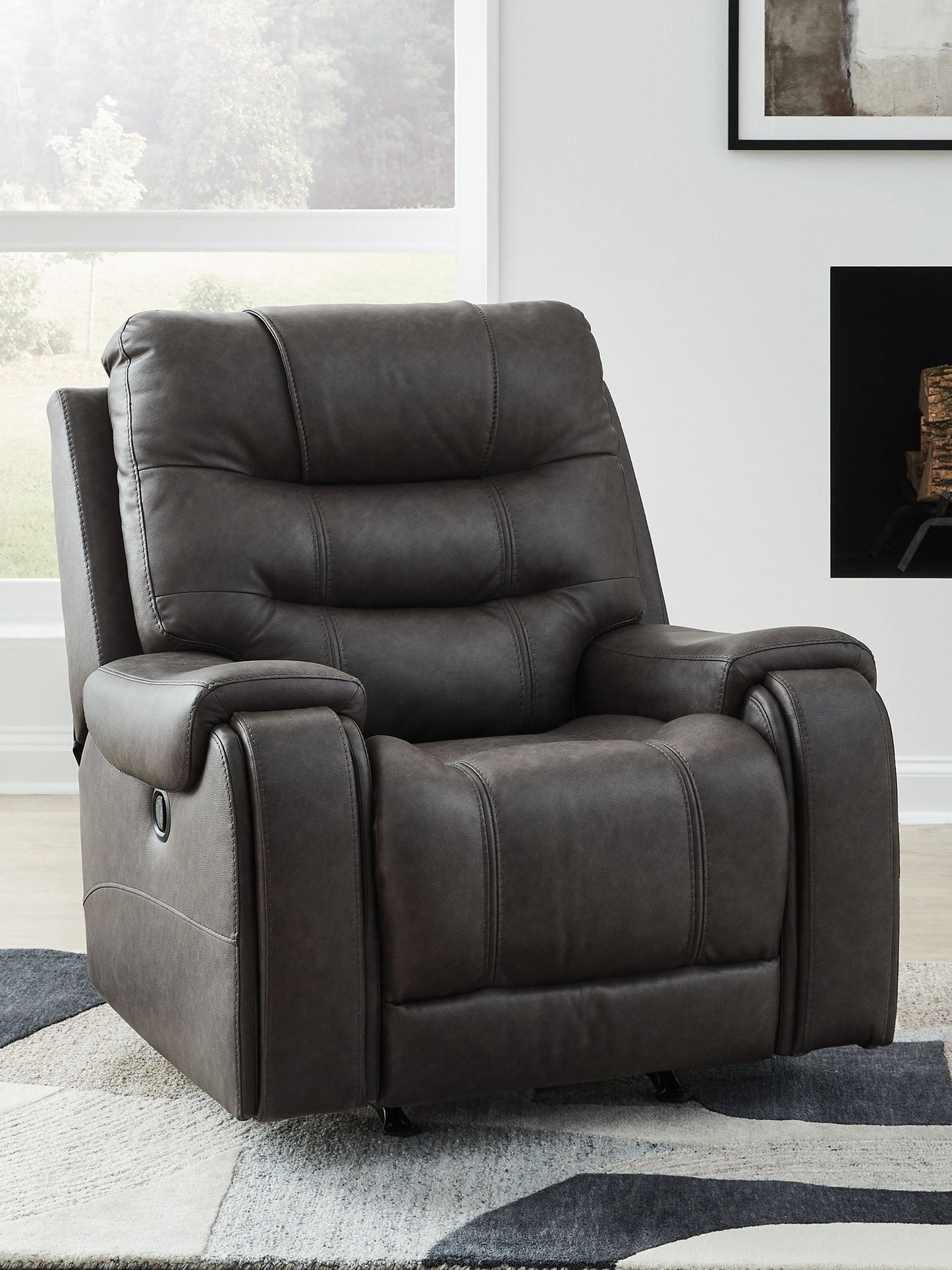 Trumble - Rocker Recliner - Smoke