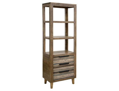 Tiza - Bookcase - Peanut Brown/ Chalk Colors