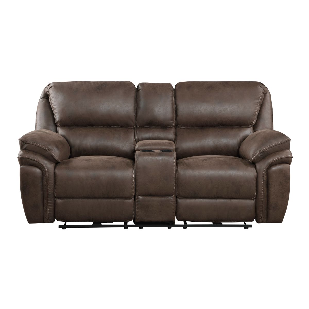 Proctor - Double Reclining Loveseat With Center Console