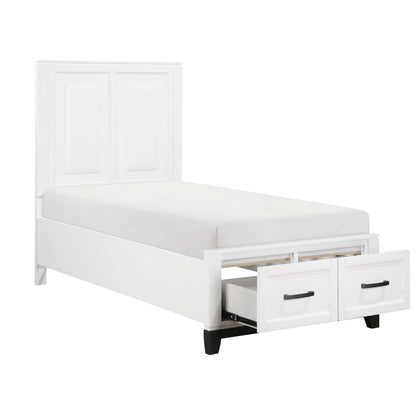 Garretson - Platform Bed With Footboard Storage