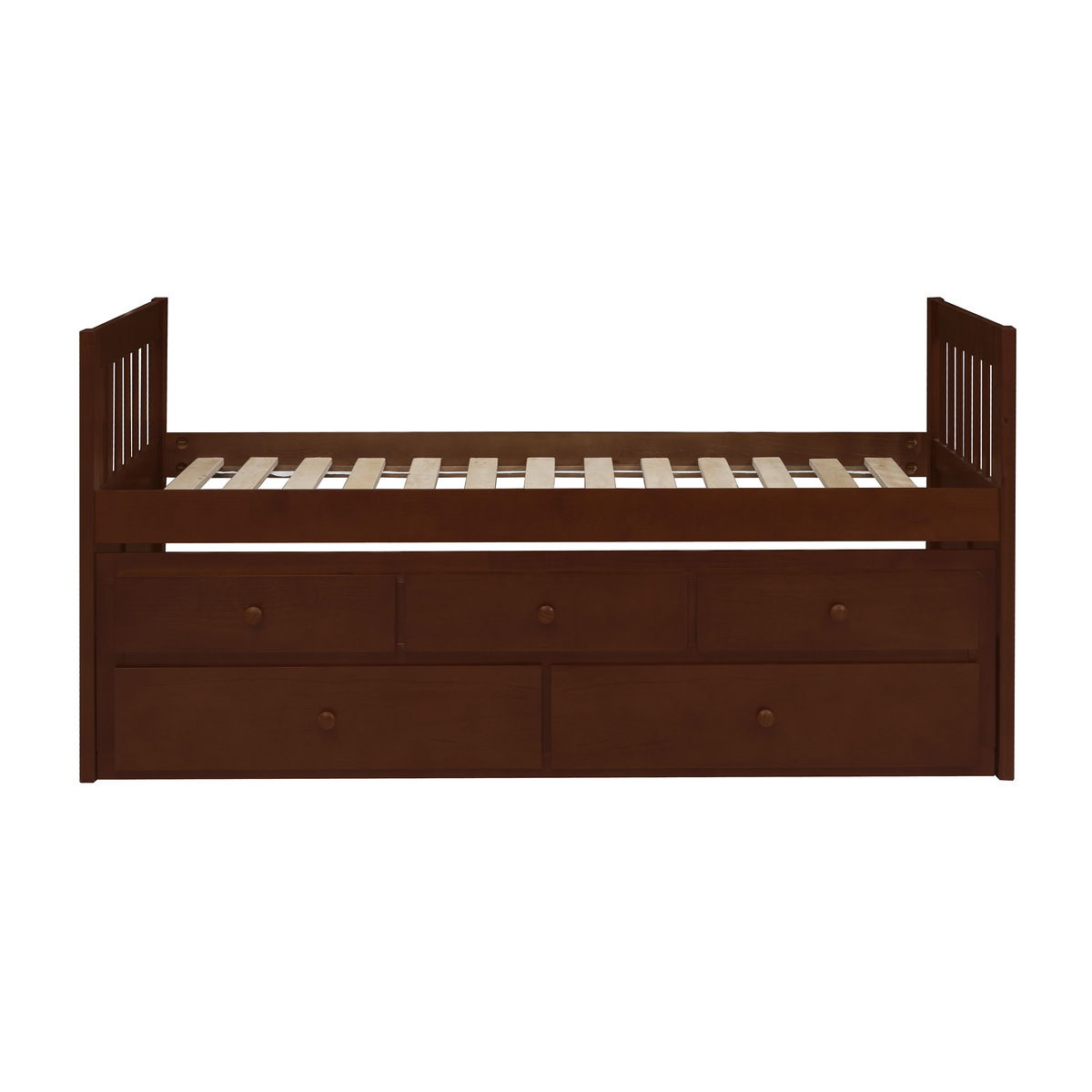 Rowe - Twin/Twin Trundle Bed - Cherry