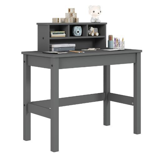 Logan - Writing Desk - Gray Finish