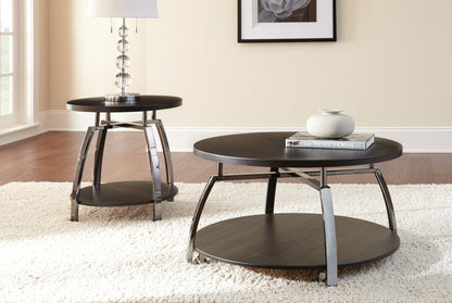 Coham - Cocktail Table - Brown