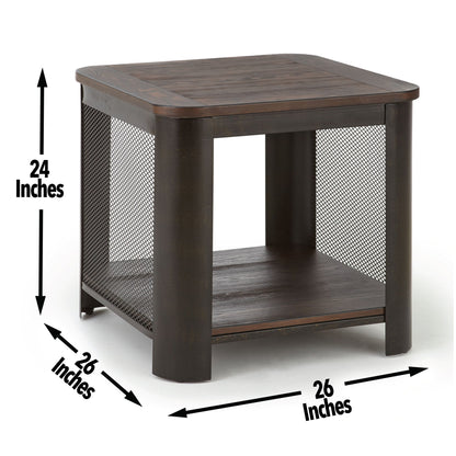 Barrow - End Table - Brown