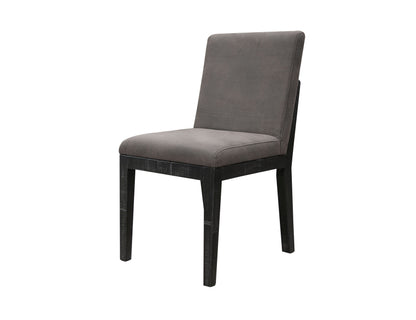 Blacksmith - Upholstered Chair (Set of 2) - Oil Black