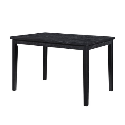 Andreas - 5 Piece Dining Room Set (Table & 4 Side Chairs) - Black / Gray