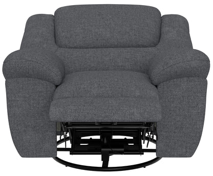 Trifecta - Swivel Recliner - Smoke