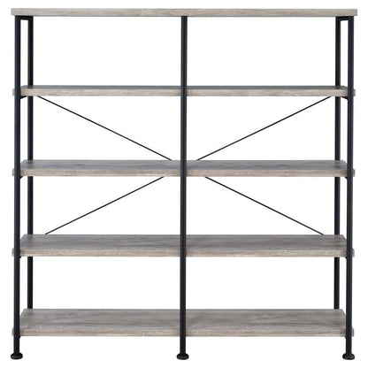 Analiese - 4-Shelf Double Bookshelf